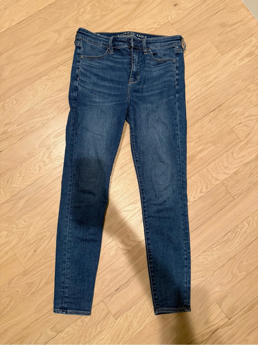 American Eagle Outfitters Dark Blue Skinny Jeans